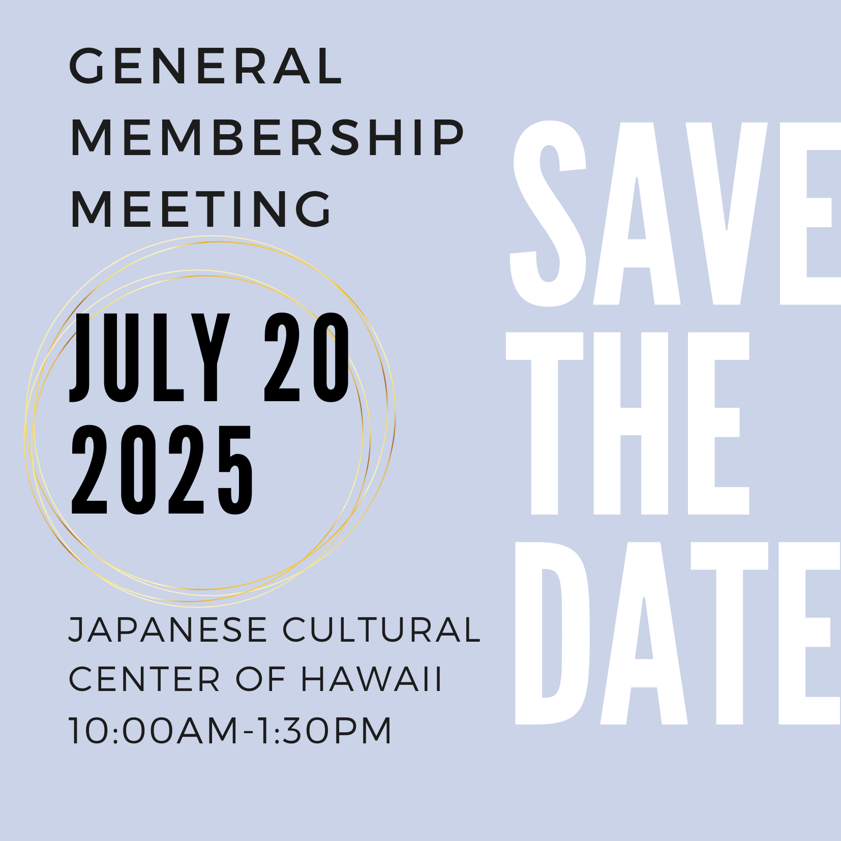 2025 General Membership Meeting
